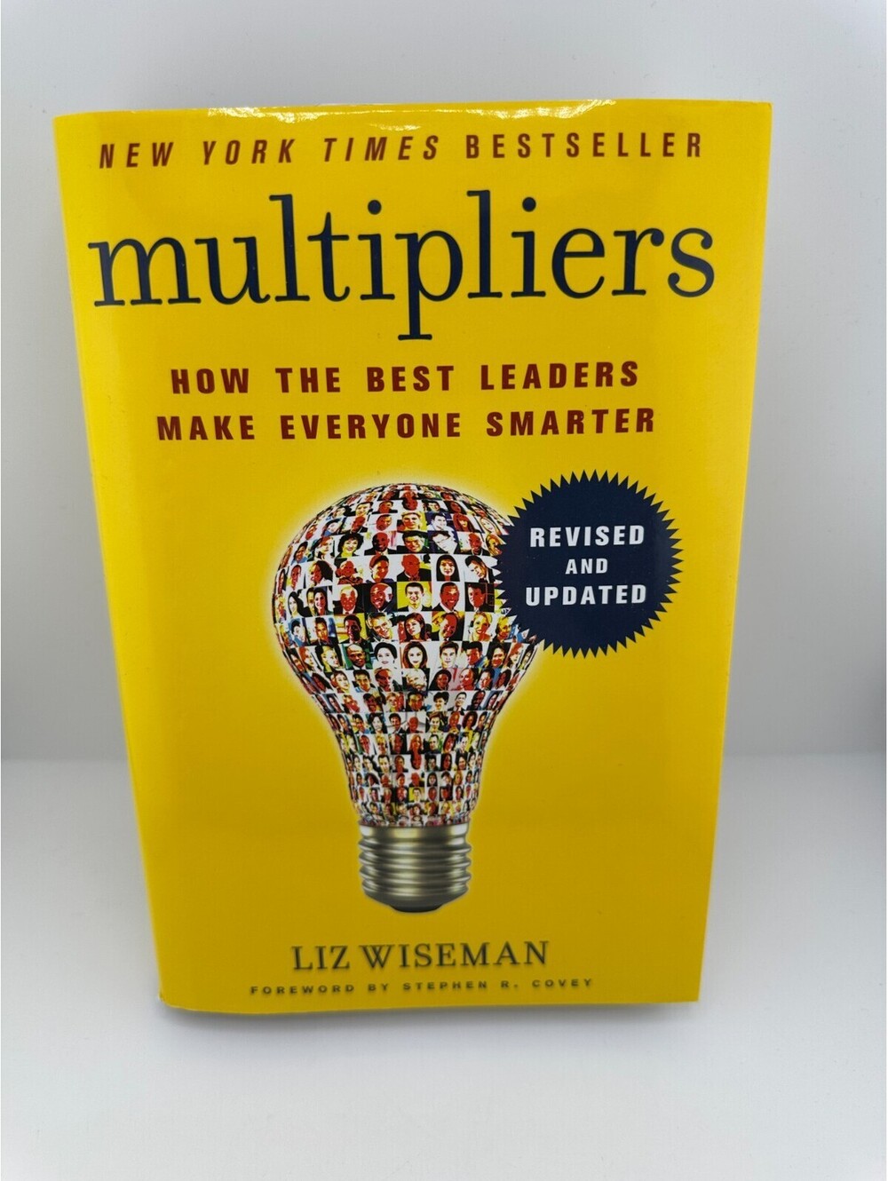 Multipliers Liz Wiseman Revised Updated HC Leadership Business Book Covey